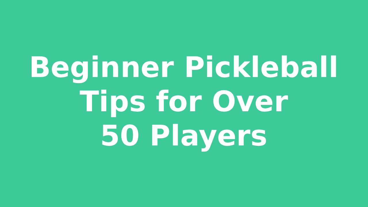 Read more about the article Beginner Pickleball Drills for Over 50 Players